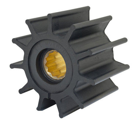 Jabsco Impeller Kit, Spline Drive, 3-3/4 in x 2-1/2 in x 1 in, 12-Blade, Neoprene, Brass Insert — Quality Boat Parts