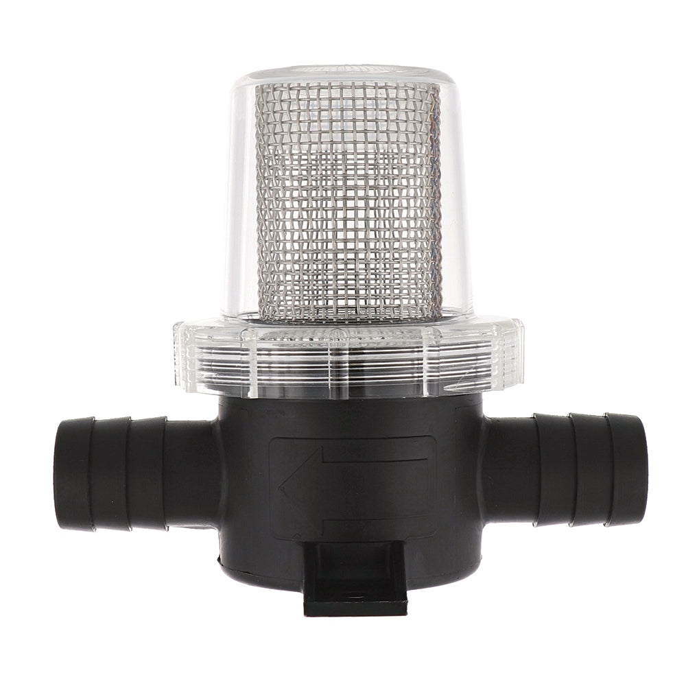 Jabsco Pumpgard In-Line Strainer, 3/4 in Hose Barbs — Quality Boat Parts