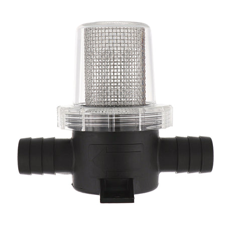 Jabsco Pumpgard In-Line Strainer, 3/4 in Hose Barbs — Quality Boat Parts