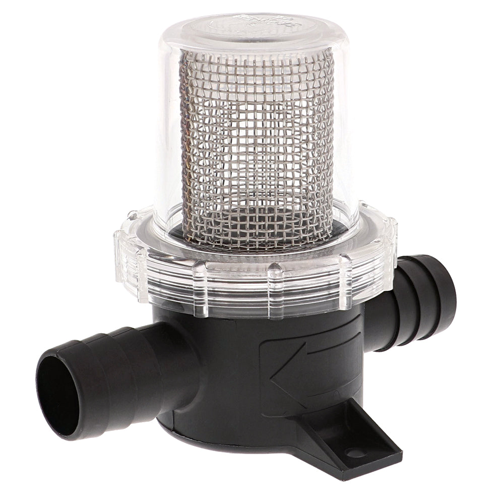Jabsco Pumpgard In-Line Strainer, 3/4 in Hose Barbs — Quality Boat Parts