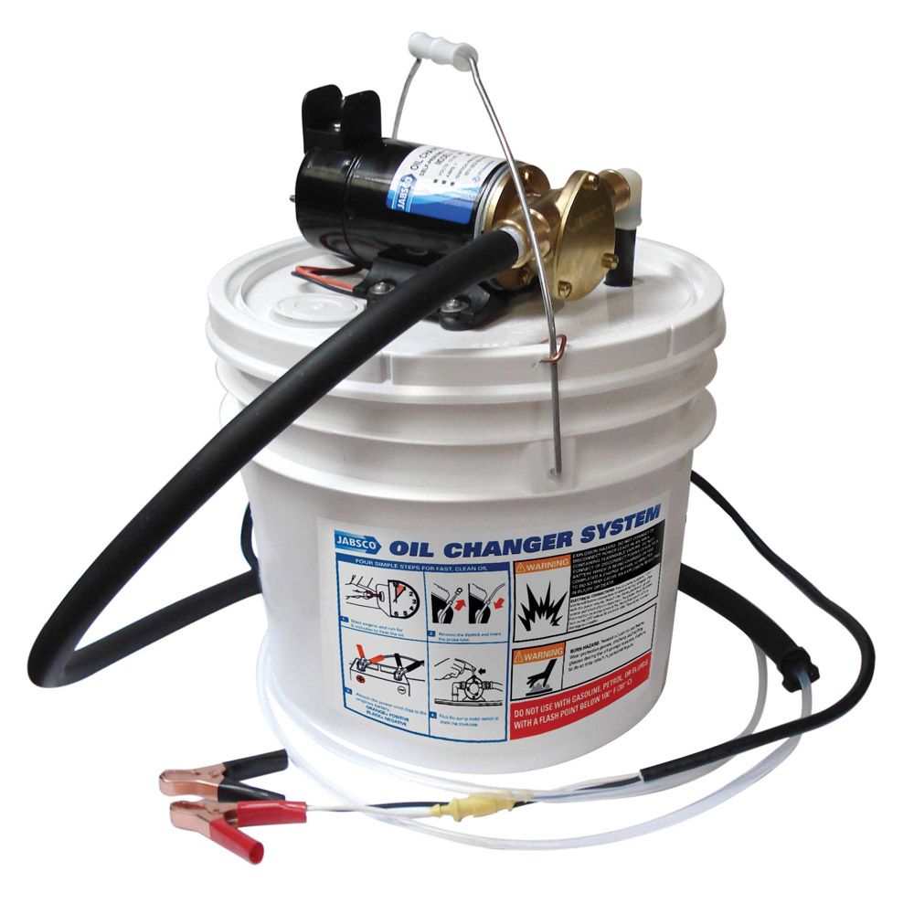 Jabsco Porta Quick Oil Changer, 12V, 14qt, Reversible Pump — Quality Boat Parts