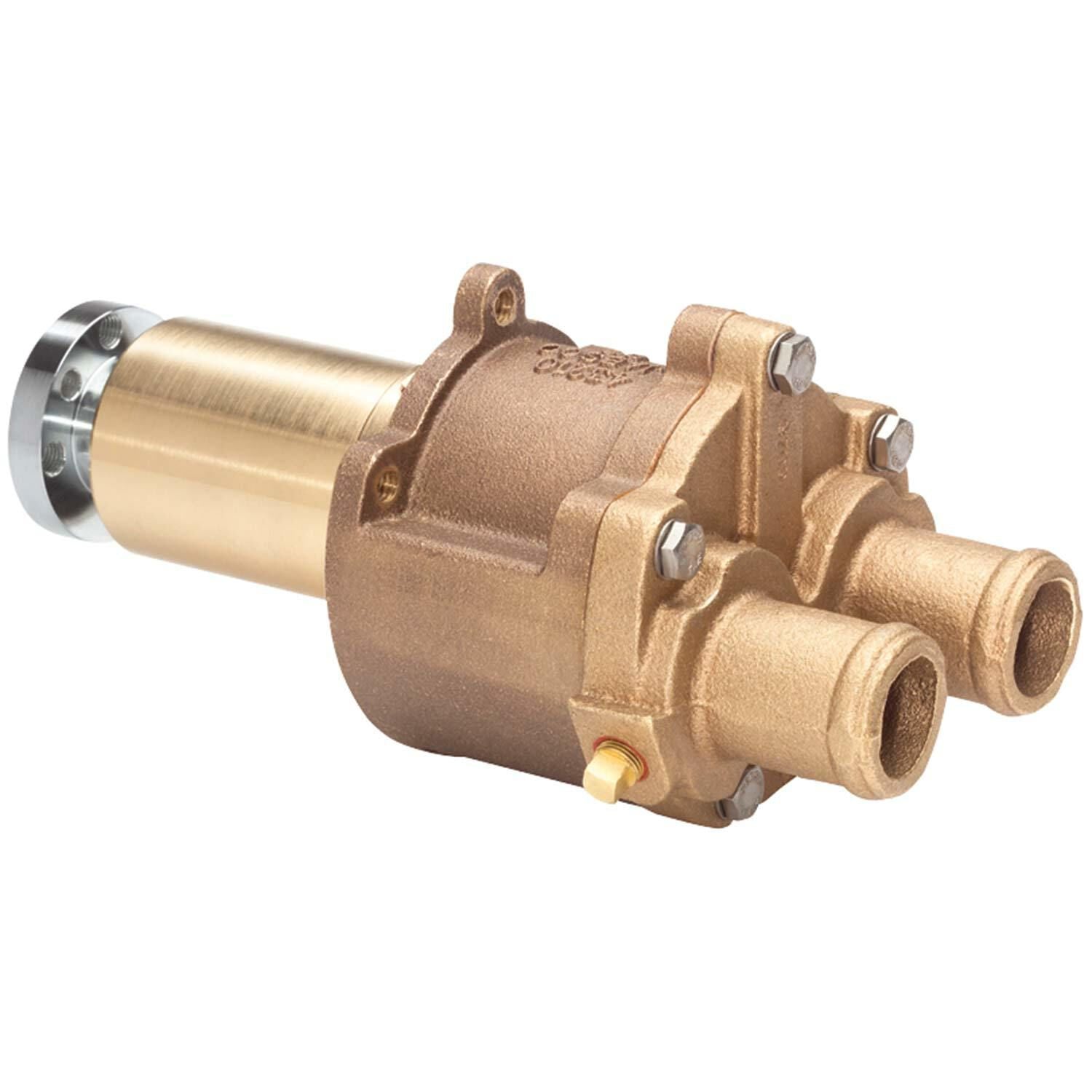 Jabsco Engine Cooling Water Pump, For MerCruiser, 1-1/4 in Hose Barb, Bracket Mount, Bronze Body — Quality Boat Parts