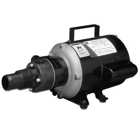 Jabsco Macerator Pump, 115V AC, Self-Priming, 1-1/2 in NPT Inlet, 1 in Hose Barb Outlet — Quality Boat Parts