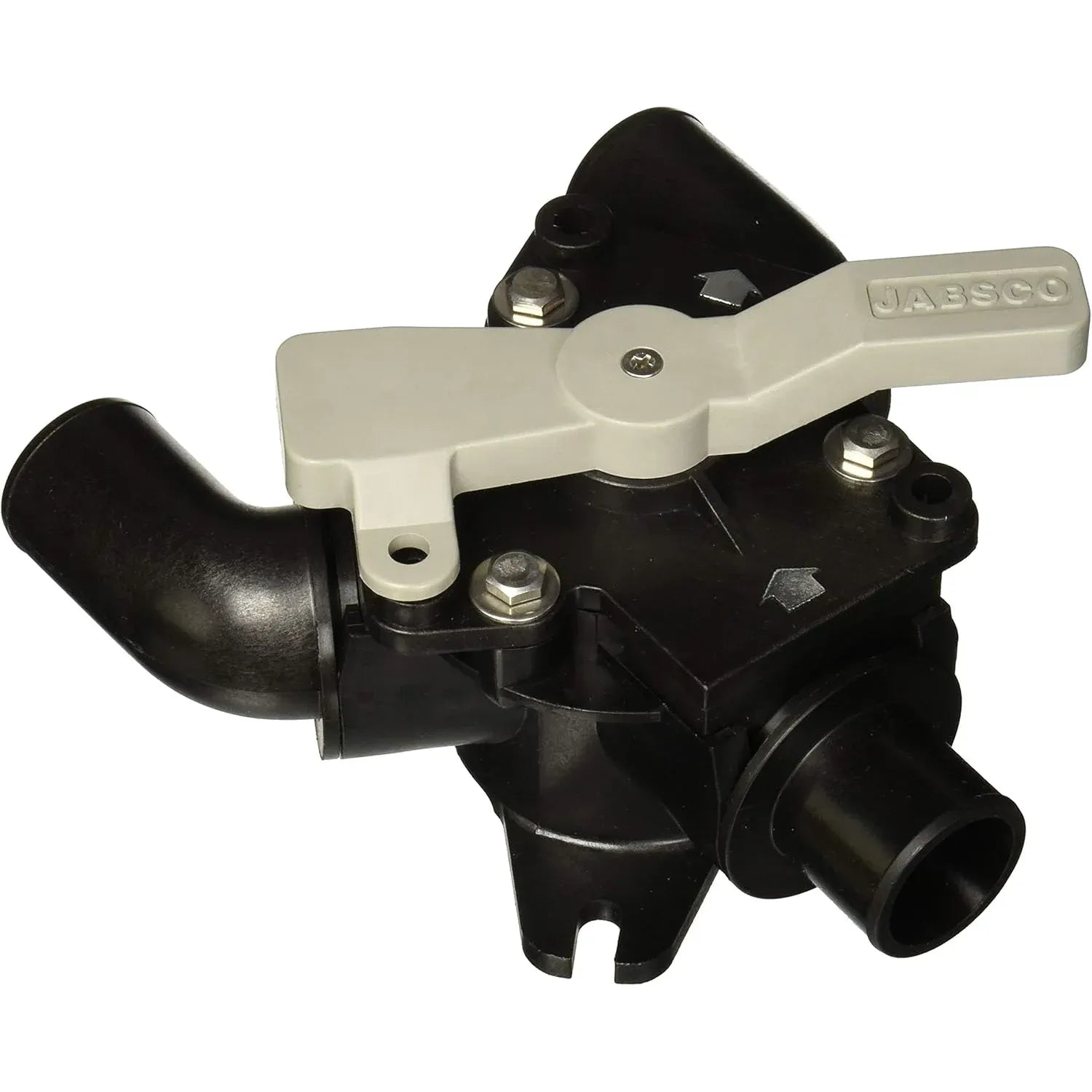 Jabsco Waste Diverter Y-Valve, 1-1/2 in Ports, 1 in Inlet — Quality Boat Parts