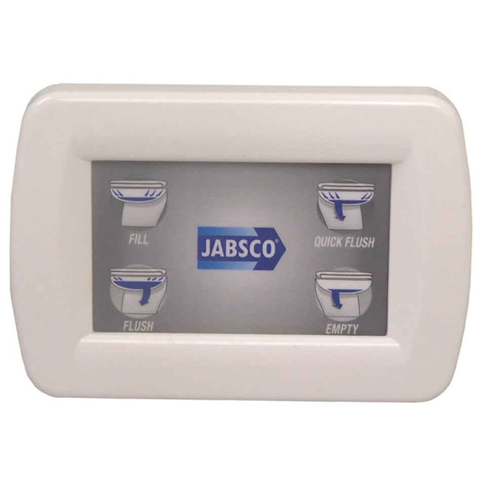 Jabsco Control Kit, For Deluxe Flush & Lite Flush Toilets, Touch Panel — Quality Boat Parts
