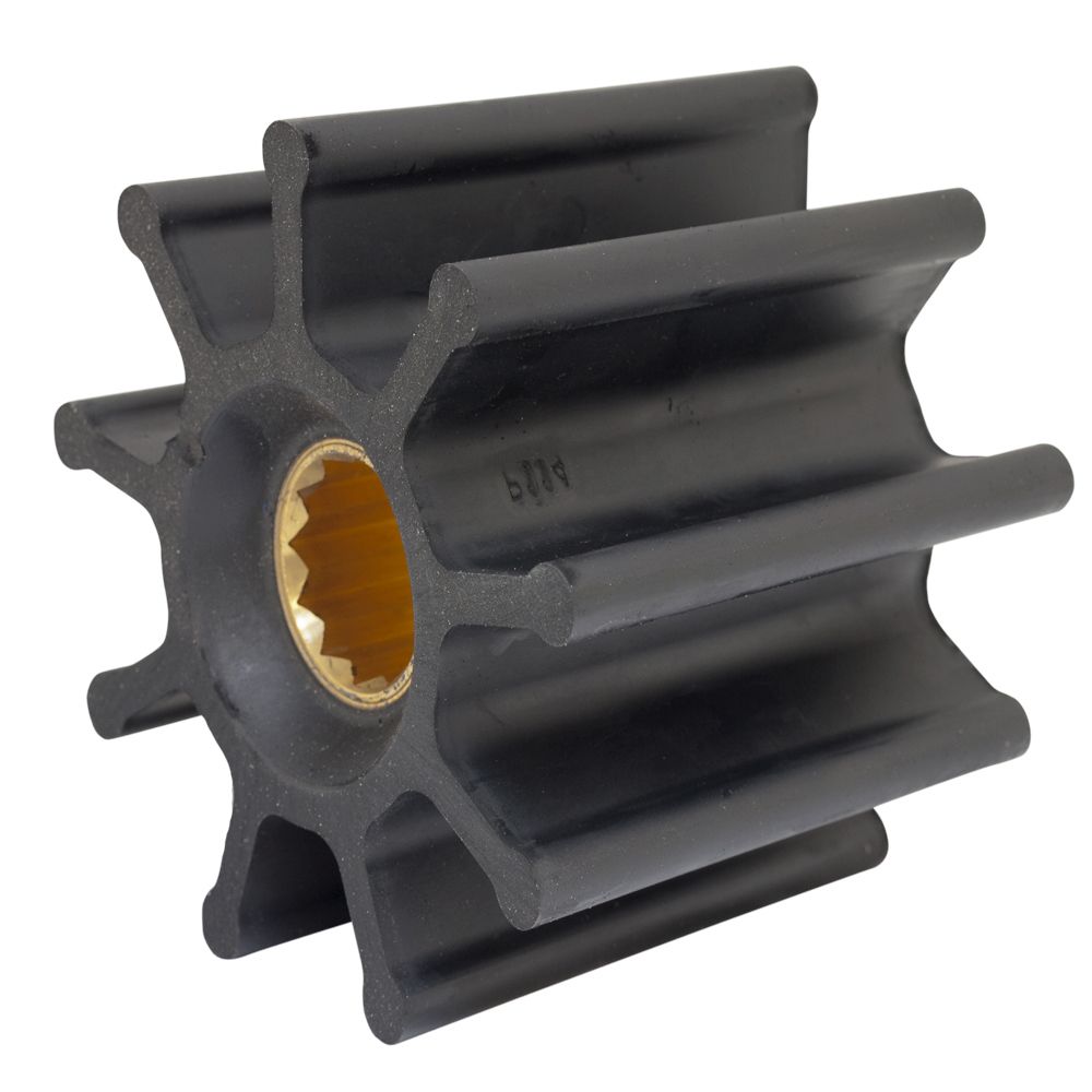 Jabsco Impeller Kit, 3-3/4 in x 2-1/2 in x 1 in, 9-Blade, Neoprene, Spline Drive — Quality Boat Parts