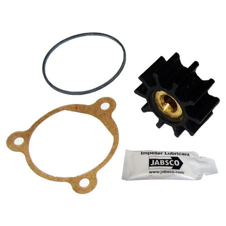 Jabsco Impeller Kit, For Porta Quick 17800-2000, Nitrile, 10-Blade, Single Flat Drive, 1-19/32 in Diameter — Quality Boat Parts