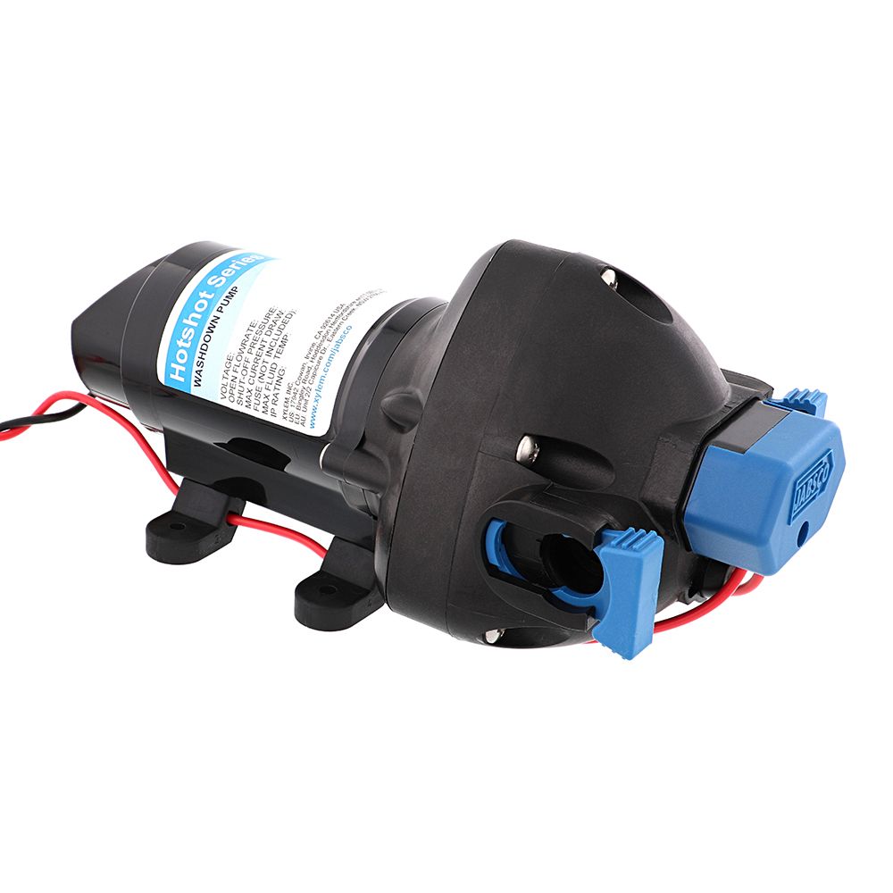 Jabsco HotShot 3 Washdown Pump, 12V, 3 GPM, 50 PSI, IPX6 — Quality Boat Parts