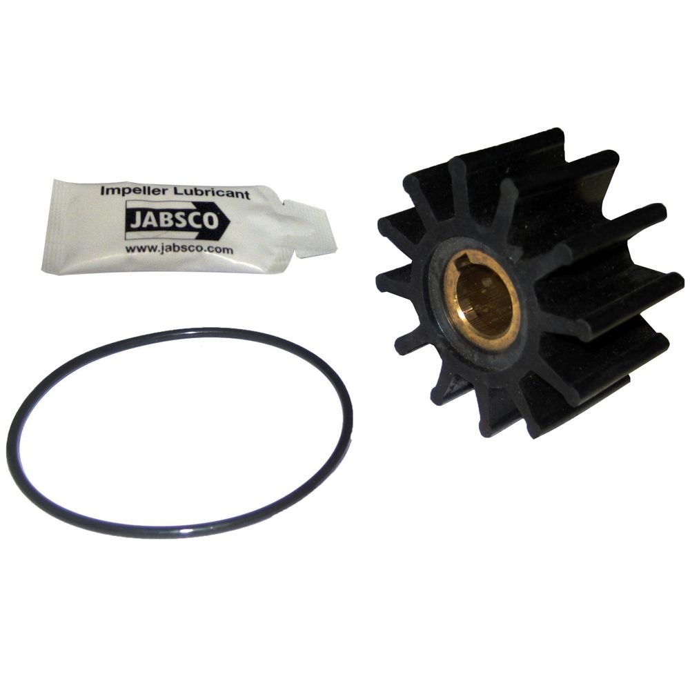 Jabsco Impeller Kit, 12 Blade, Neoprene, Key Drive, 2-7/16 in Diameter, 5/8 in Shaft Diameter — Quality Boat Parts