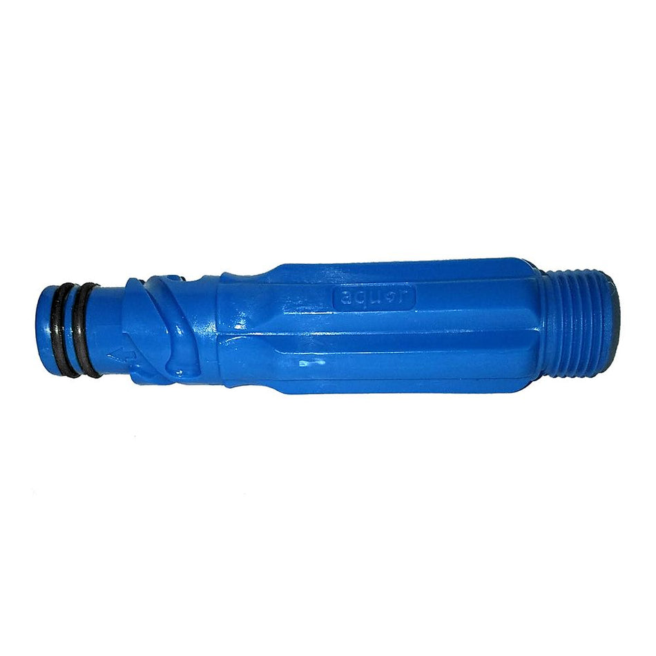 Jabsco Flush Mount Hose Adapter, 3/4 in GHT Male, Built-In Check Valve — Quality Boat Parts