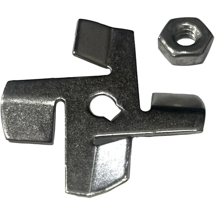 Jabsco 4-Blade Chopper Kit, For 18590 Series Macerator Pumps, With Lock Nut — Quality Boat Parts