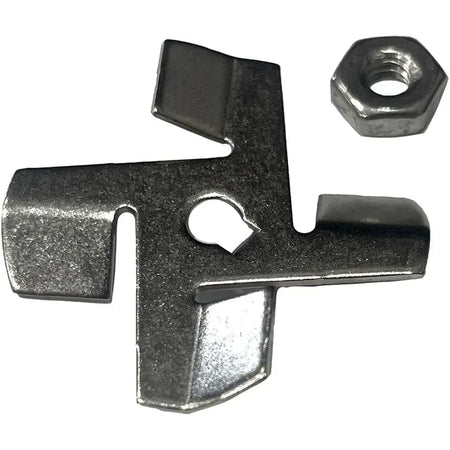 Jabsco 4-Blade Chopper Kit, For 18590 Series Macerator Pumps, With Lock Nut — Quality Boat Parts