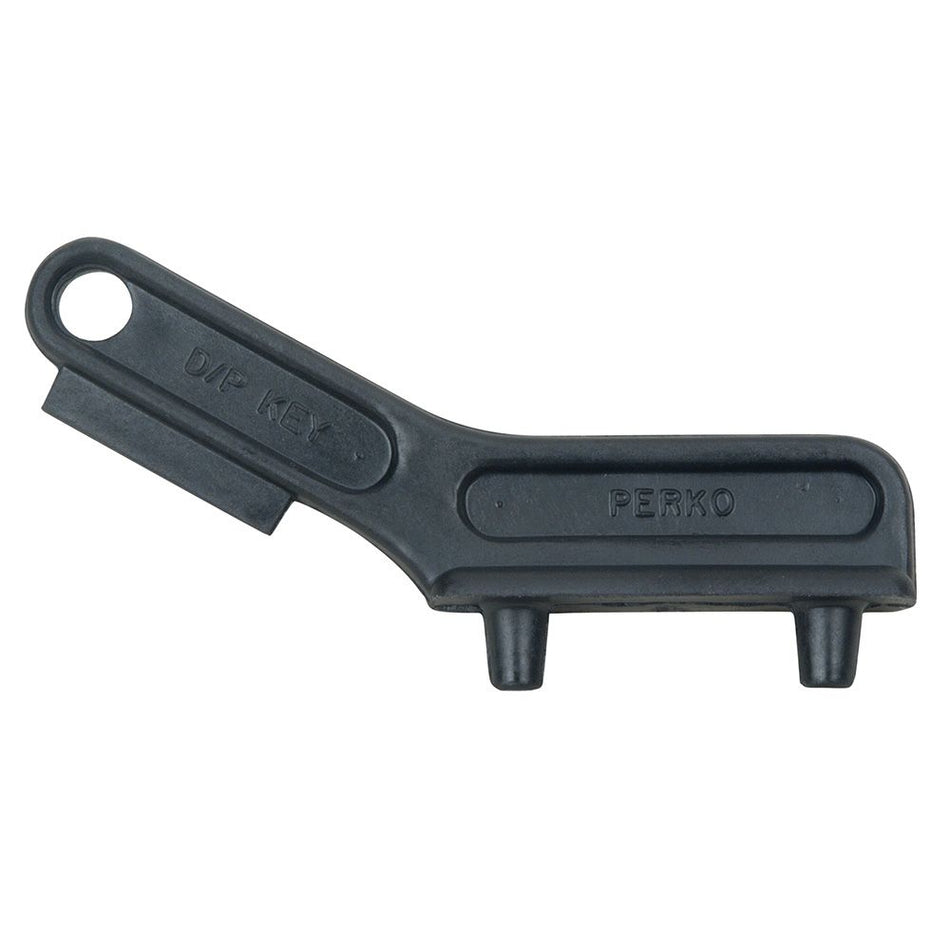 Perko Deck Plate Key, For 1-1/4 in & 1-1/2 in Deck Plates, Black Polymer — Quality Boat Parts