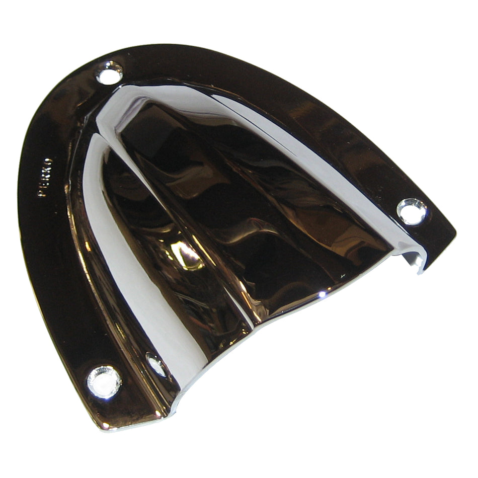 Perko Clam Shell Ventilator, Chrome Plated Brass, 4 x 3-3/4 in Base — Quality Boat Parts