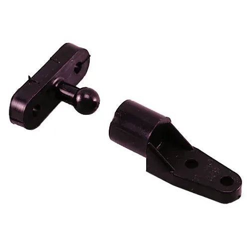 Perko Door Catches, Black Polymer, 2pk — Quality Boat Parts