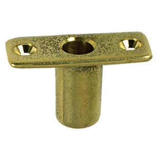 Perko Top Mount Rowlock Sockets, Manganese Bronze, 2-3/8 x 7/8 x 1 in, 2pk — Quality Boat Parts