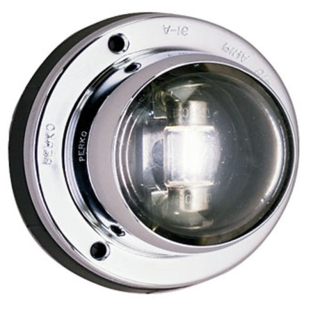 Perko 0945 Vertical Mount Stern Light, Polished SS, 12V, 2-Mile Visibility — Quality Boat Parts