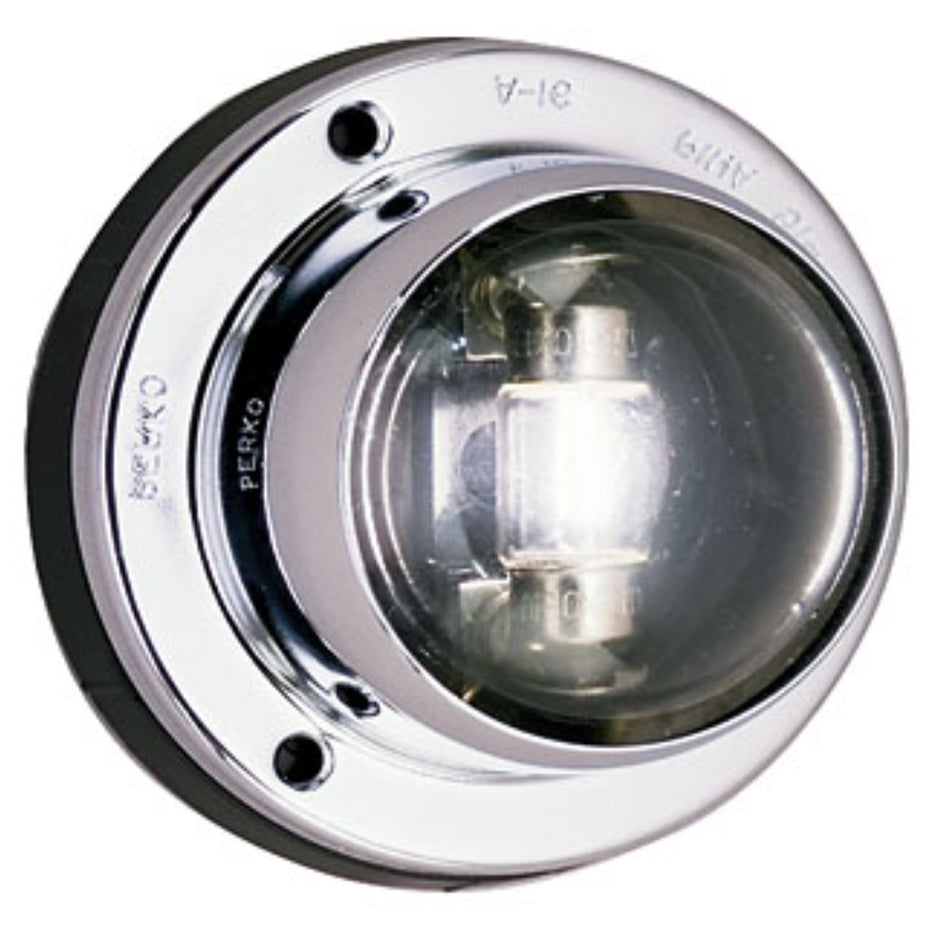 Perko 0945 Vertical Mount Stern Light, Polished SS, 12V, 2-Mile Visibility — Quality Boat Parts