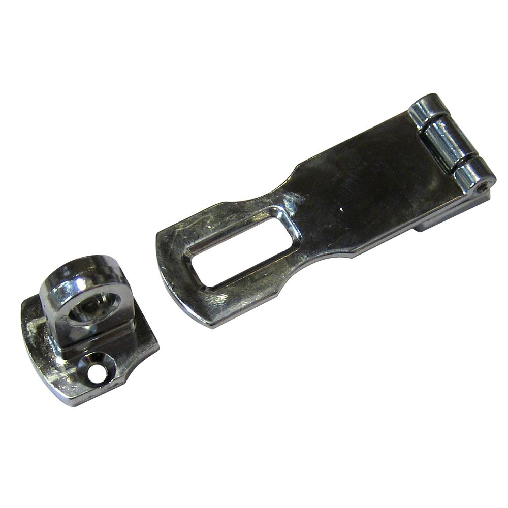 Perko Swivel Eye Hasp, 3 in, Chrome-Plated Zinc Alloy — Quality Boat Parts