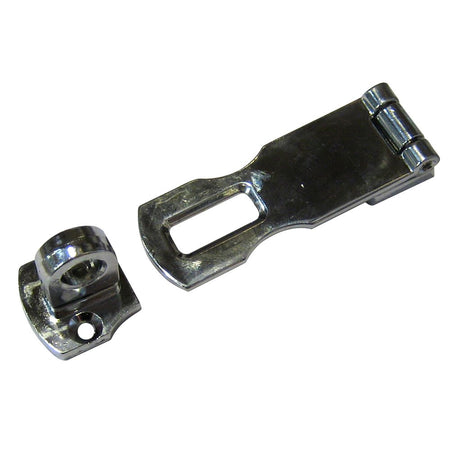 Perko Swivel Eye Hasp, 3 in, Chrome-Plated Zinc Alloy — Quality Boat Parts