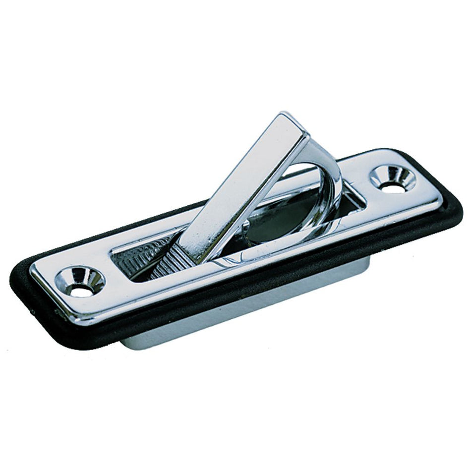 Perko 1221 Flush Pull, 3/4 x 3-1/4 in, Spring Loaded, Chrome-Plated Zinc — Quality Boat Parts