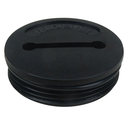 Perko Spare Waste Deck Plate Cap, For Fig. 1269, With O-Ring, Black Polymer — Quality Boat Parts