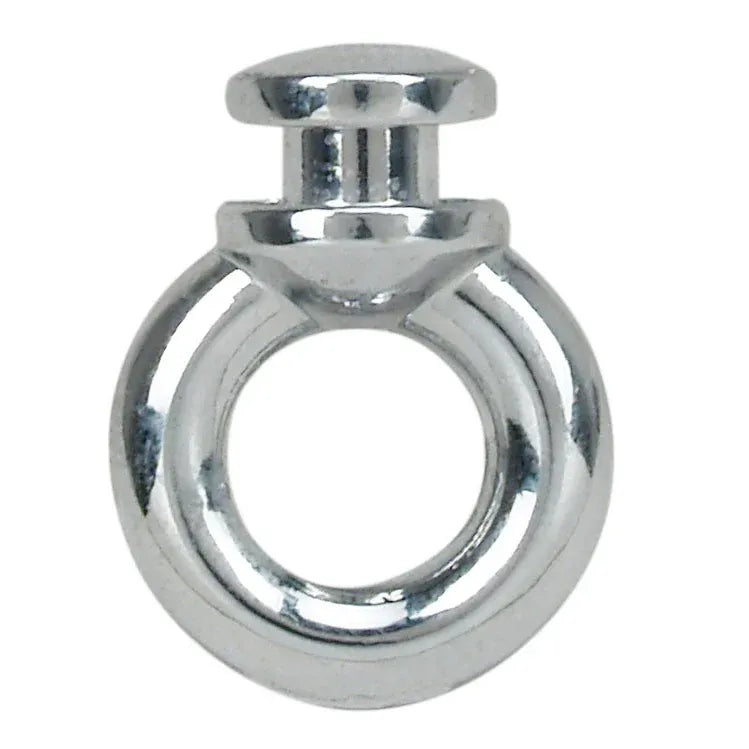 Perko Fender Lock, Chrome-Plated Zinc Alloy, 3/8 in Eye, 1-1/2 in Flange — Quality Boat Parts