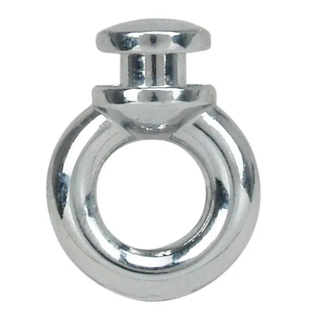 Perko Fender Lock, Chrome-Plated Zinc Alloy, 3/8 in Eye, 1-1/2 in Flange — Quality Boat Parts