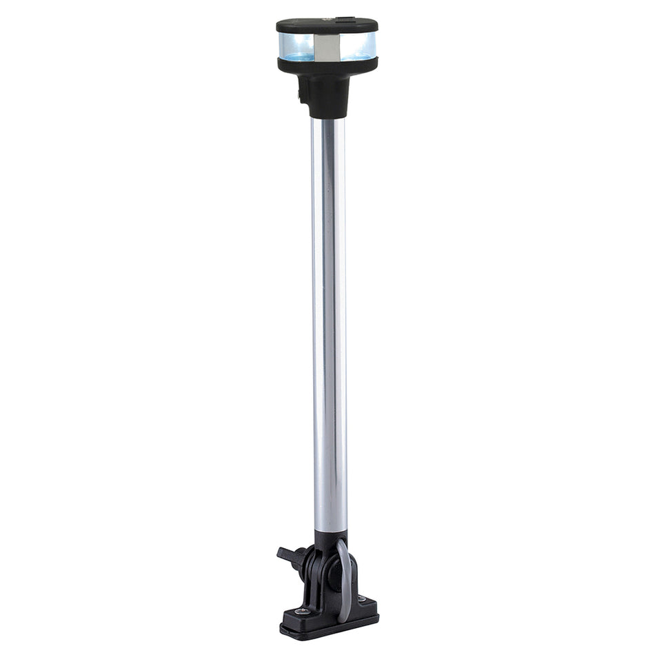 Perko 1684 LED Folding Vertical Mount Combination Masthead / White All-Round Light, For Sail or Power Vessels Under 20m, 12V, 3nm — Quality Boat Parts