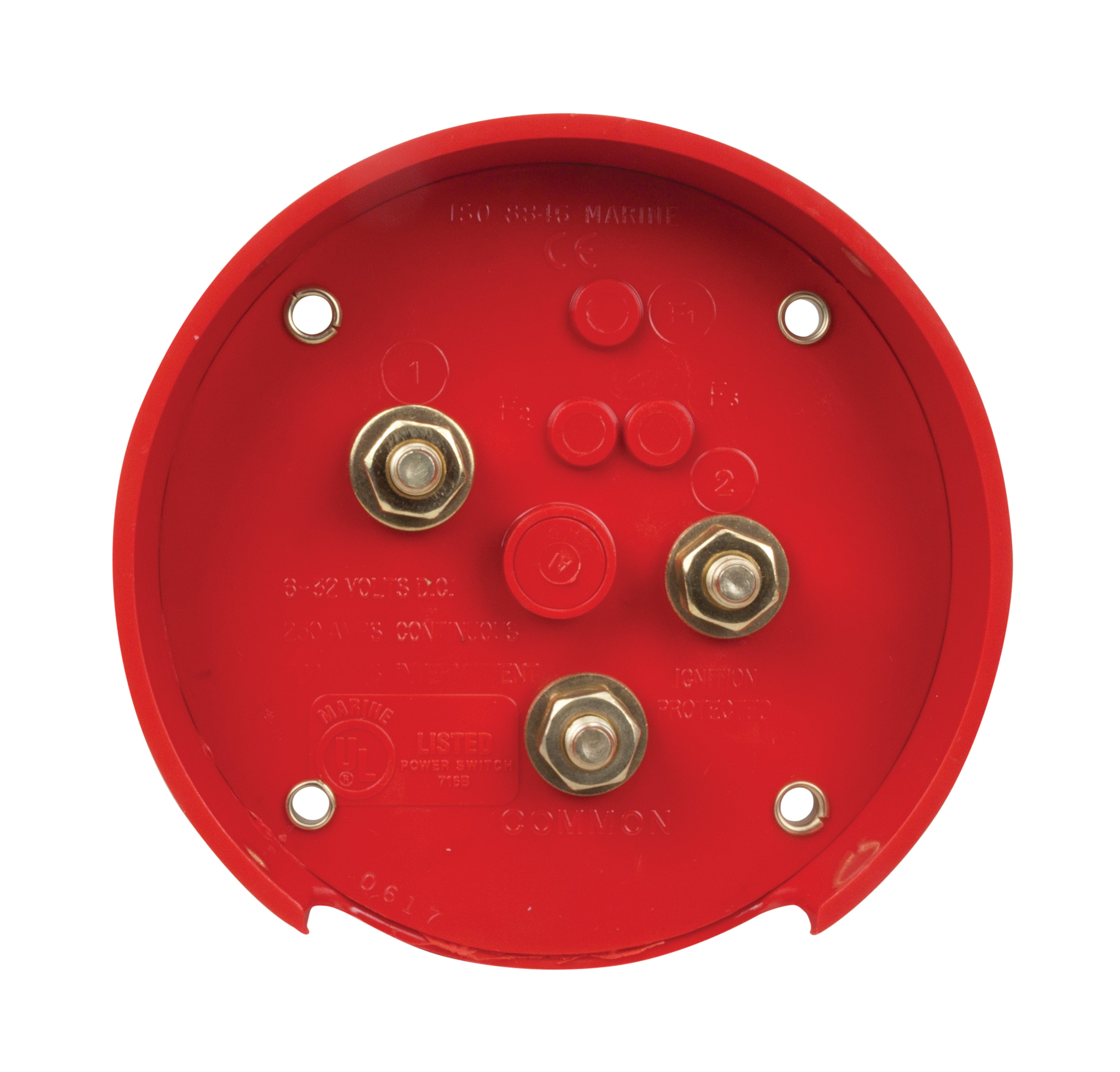 Perko 8501 Series Battery Selector Switch, Medium Duty, 250A Continuous, 6-32V, Ignition Protected — Quality Boat Parts