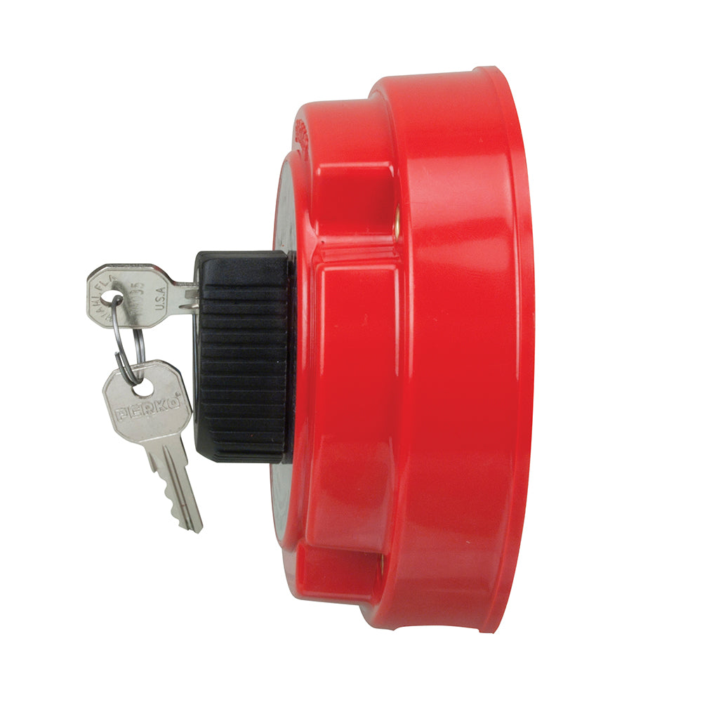 Perko Medium Duty Battery Selector Switch with Key Lock, 6-32VDC, 250A Continuous, Ignition Protected — Quality Boat Parts