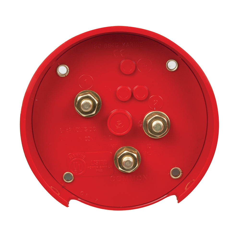 Perko Medium Duty Battery Selector Switch with Key Lock, 6-32VDC, 250A Continuous, Ignition Protected — Quality Boat Parts