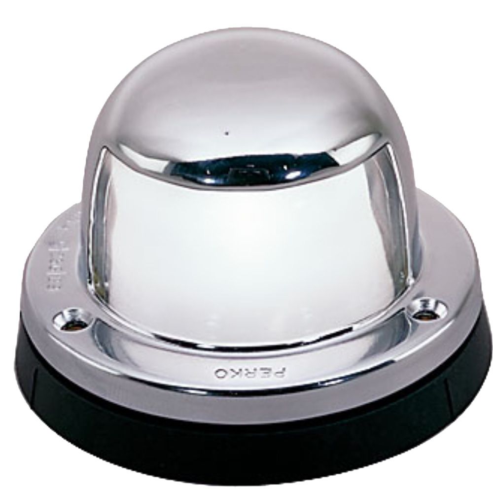 Perko Horizontal Mount Stern Light, 12V, 2 NM, Stainless Steel Top — Quality Boat Parts