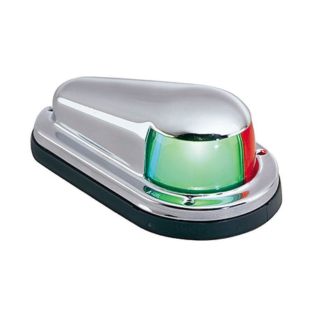 Perko Horizontal Mount Bi-Color Bow Light, Chrome-Plated Brass Top, 12V Bulb Included, 1nm — Quality Boat Parts