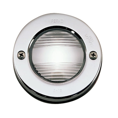 Perko 0946 Vertical Mount Stern Light, 12V, Flush Mount, Chrome Bezel — Quality Boat Parts