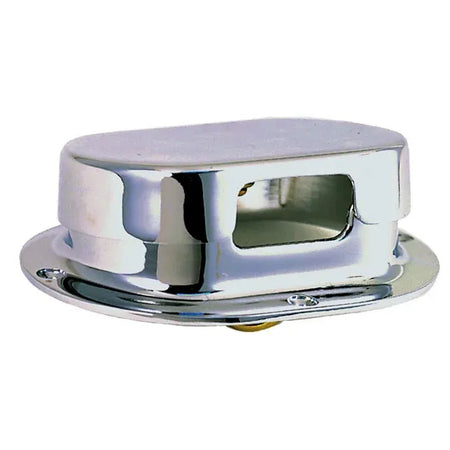 Perko 0750 Rope and Chain Deck Pipe, Chrome Plated Bronze, 3/8 in Chain Opening — Quality Boat Parts