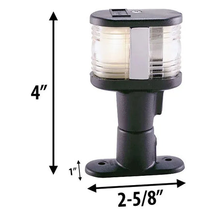 Perko Fixed Mount Combination Masthead/White All-Round Light, 12V, 3 NM — Quality Boat Parts