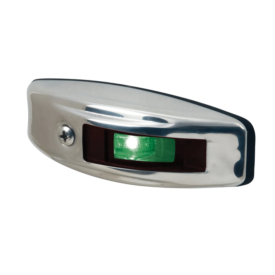 Perko 0618 LED Side Light, 12V, 2 Mile Visibility, Stainless Steel — Quality Boat Parts