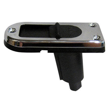 Perko 1046 Plug-In Pole Light Base, 2-Pin, 5° Rake, Chrome-Plated Brass — Quality Boat Parts