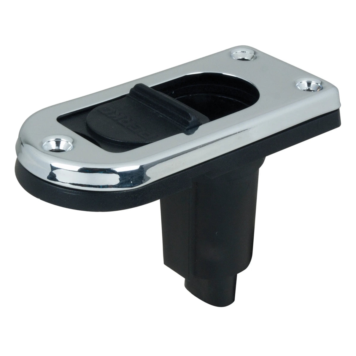 Perko Locking Collar Pole Light Mounting Base, 2-Pin, Stainless Steel, 5° Rake — Quality Boat Parts