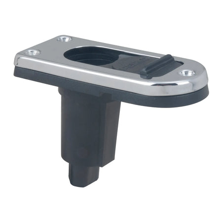 Perko Locking Collar Pole Light Mounting Base, 2-Pin, Stainless Steel, 5° Rake — Quality Boat Parts