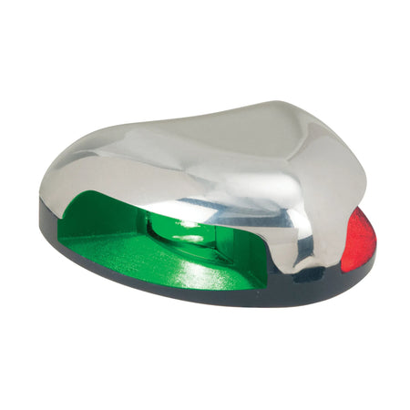 Perko Bi-Color LED Navigation Light, 12V, 2nm, Horizontal Mount, Stainless Steel Top — Quality Boat Parts