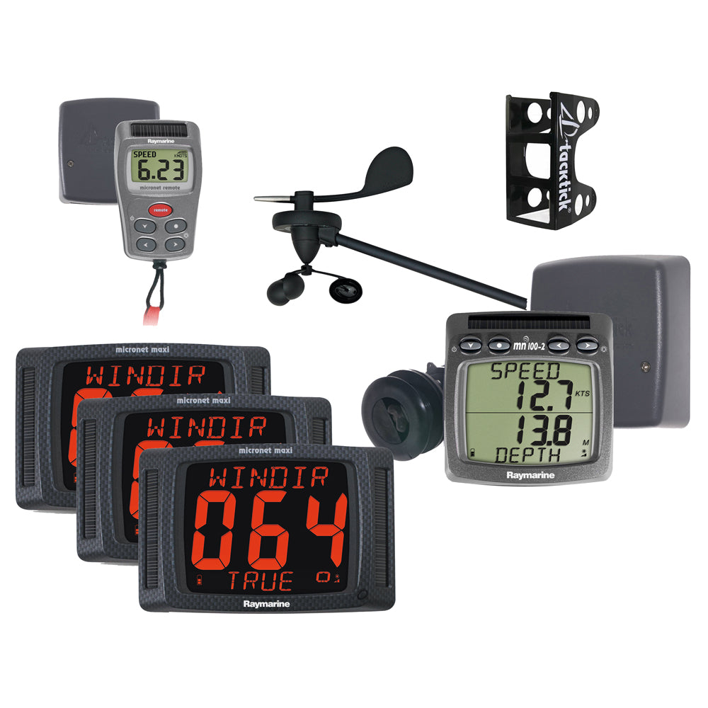 Raymarine Performance Pack 40 Wireless Instrument System, For Yachts 40 ft and Over, Solar-Powered — Quality Boat Parts