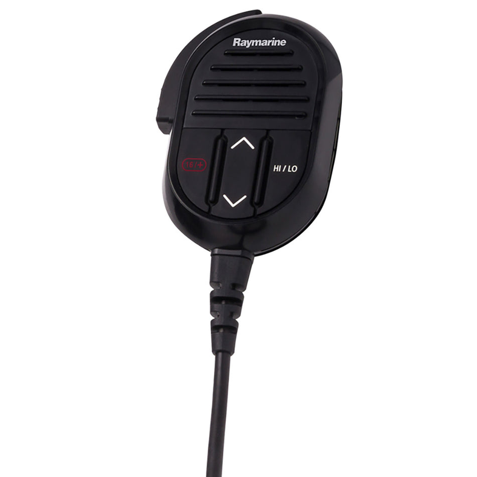 Raymarine Fist Mic Assembly, For Ray60, Ray70, Ray63 and Ray73, Detachable, Built-In Controls, Noise-Canceling — Quality Boat Parts