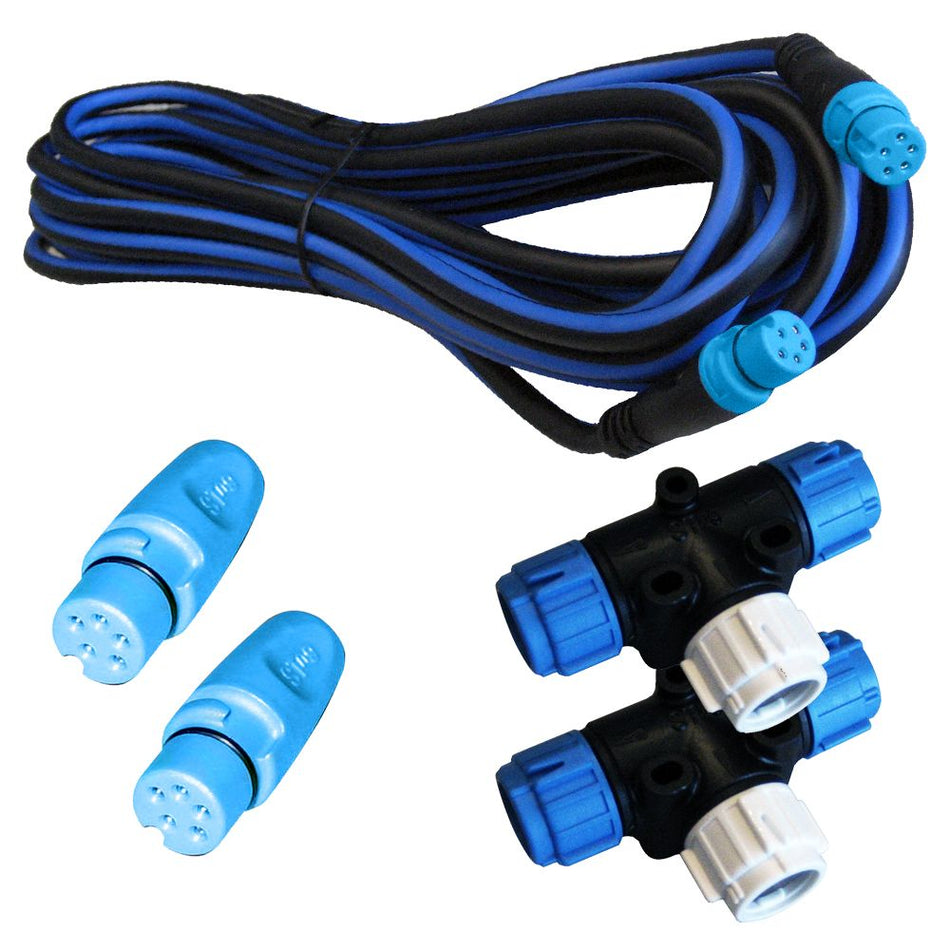 Raymarine Autopilot Backbone Cable Kit, For X-10/X-30/X-CAN/X-SOL Corepacks, ST70 Control Head, STNG T-Pieces, Terminators, 5m Cable — Quality Boat Parts