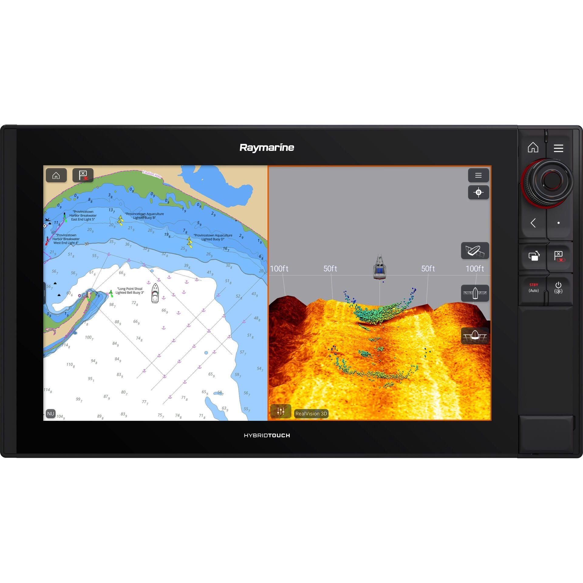 Raymarine Axiom Pro 16RVX Multifunction Display, 15.6 in, No Transducer, RealVision 3D, 1kW CHIRP, LightHouse Charts North America — Quality Boat Parts