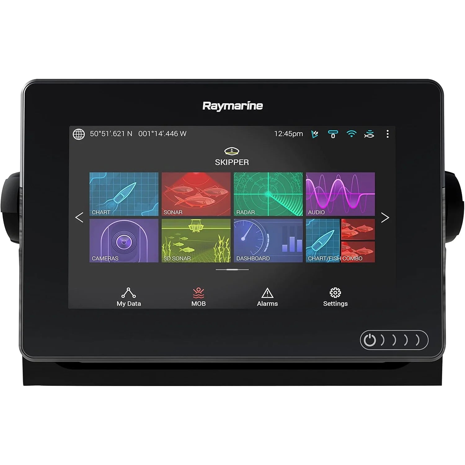 Raymarine Axiom 7 DV 7 in MFD Chartplotter, DownVision Sonar, No Transducer, LightHouse North America Chart — Quality Boat Parts