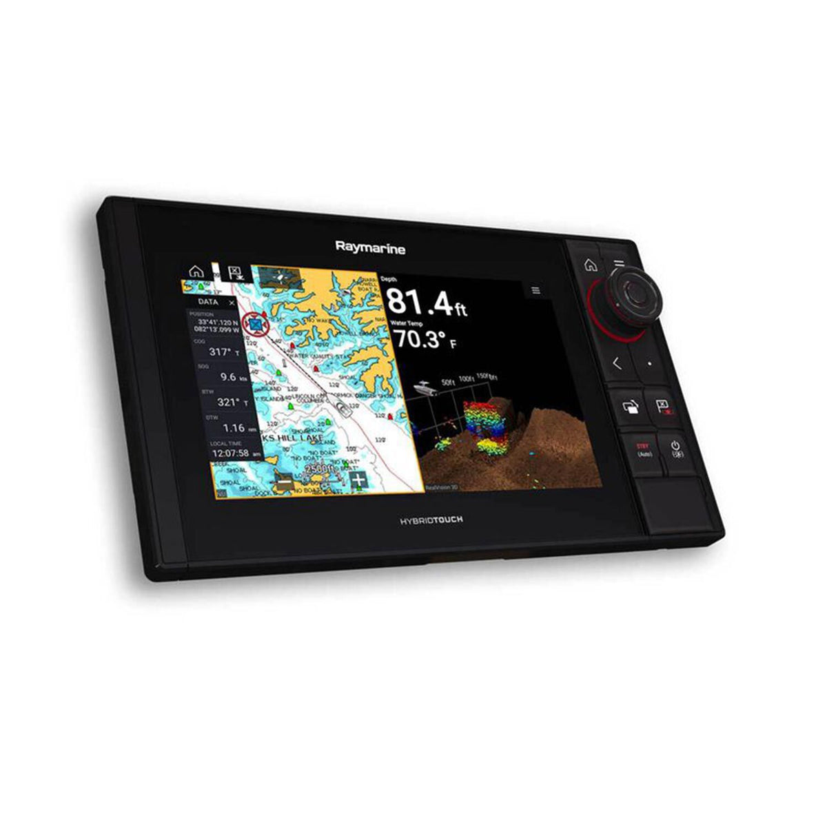 Raymarine Axiom Pro 9 RVX Multifunction Display, No Transducer, RealVision 3D Sonar, 1kW CHIRP Sonar, North America Charts — Quality Boat Parts