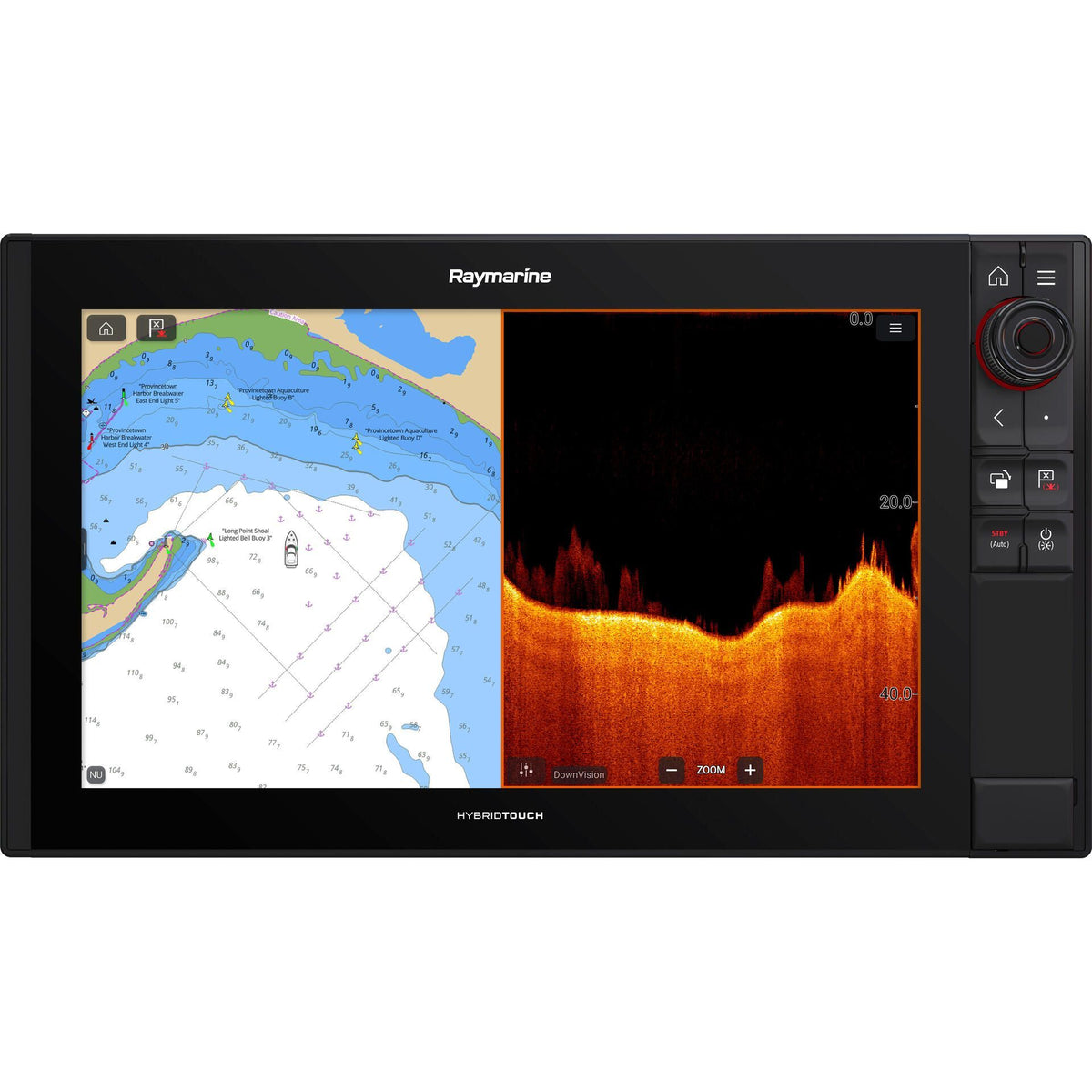 Raymarine Axiom Pro 16 RVX Multifunction Display, No Transducer, Navionics+ North America Charts, RealVision 3D Sonar, 1kW CHIRP Sonar, HybridTouch Control — Quality Boat Parts
