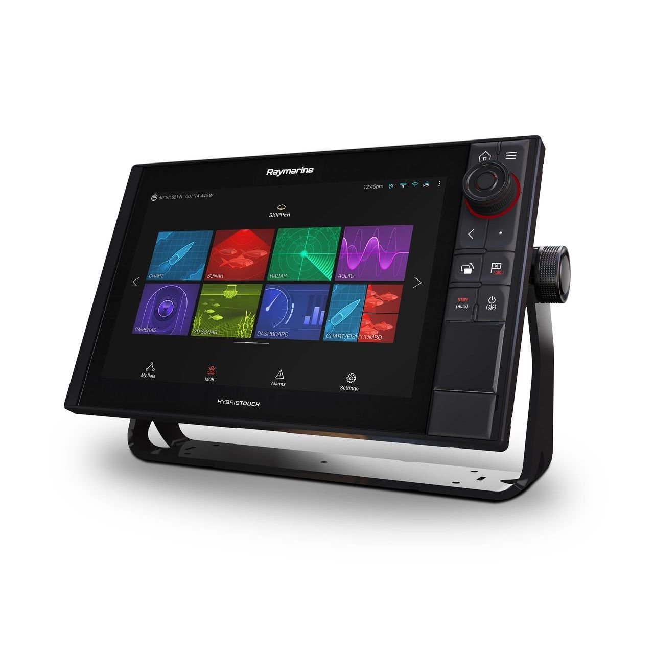 Raymarine Axiom Pro 16 RVX Multifunction Display, No Transducer, Navionics+ North America Charts, RealVision 3D Sonar, 1kW CHIRP Sonar, HybridTouch Control — Quality Boat Parts